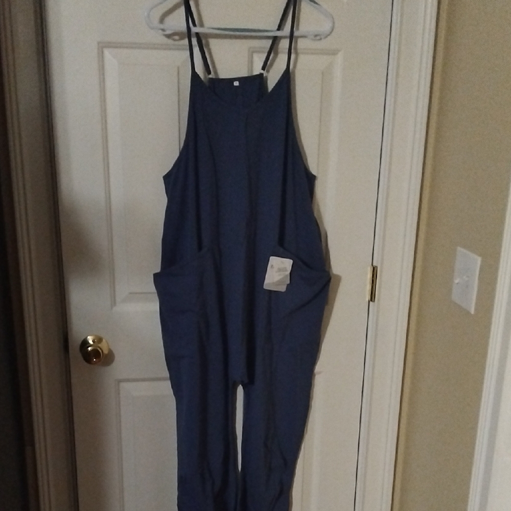 Stylish Blue Jumpsuit